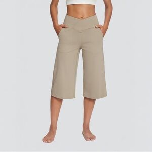 NWT BALEAF Laureate Crossover High Rise Wide Leg Pants, 3XL